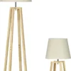 HOMCOM Stehlampe Mit 1 Tischlampe 2er-Set Nachttischlampe 149 Cm/68 Cm Höhe Stehleuchte Für Wohnzimmer Schlafzimmer Skandi-Design Weiß+Natur 1 HOMCOM Stehlampe Mit 1 Tischlampe 2er-Set Nachttischlampe 149 Cm/68 Cm Höhe Stehleuchte Für Wohnzimmer Schlafzimmer Skandi-Design Weiß+Natur -Homcom ebf2d60f5419d99fc446173596e32246