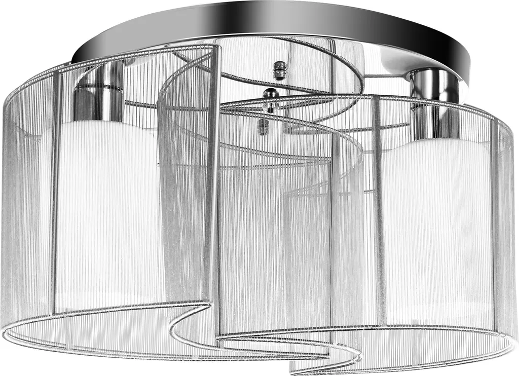 HOMCOM Deckenleuchte Deckenlampe 50W Modernes Design Leuchtmittel E27 Sockel Ideal Für Schlafzimmer Wohnzimmer Küchen Flur Stark Leuchtkraft Cremeweiß Ø35x25 Cm 5 HOMCOM Deckenleuchte Deckenlampe 50W Modernes Design Leuchtmittel E27 Sockel Ideal Für Schlafzimmer Wohnzimmer Küchen Flur Stark Leuchtkraft Cremeweiß Ø35x25 Cm – Bild 3