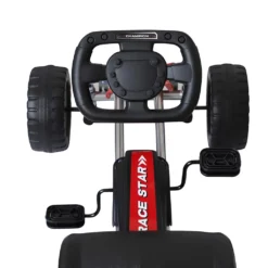 HOMCOM Go-Kart Für Kinder Tretfahrzeug Tretauto Kinderfahrzeug Mit Pedalen 4 Räder Metall + Kunststoff Rot Etwa 3 Jahre 14 HOMCOM Go-Kart Für Kinder Tretfahrzeug Tretauto Kinderfahrzeug Mit Pedalen 4 Räder Metall + Kunststoff Rot Etwa 3 Jahre -Homcom f6a45162252a6b86163b5833865b1093