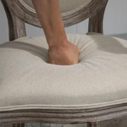 HOMCOM Esszimmerstuhl Retro-Design Küchenstuhl Mit Armlehnen Polsterstuhl Für Wohnzimmer Gummiholz Cremeweiß+ Helle Holzfarbe 56 X 55,5 X 96 Cm 20 HOMCOM Esszimmerstuhl Retro-Design Küchenstuhl Mit Armlehnen Polsterstuhl Für Wohnzimmer Gummiholz Cremeweiß+ Helle Holzfarbe 56 X 55,5 X 96 Cm -Homcom fb3f2656b635536448a668a0f3d824cf